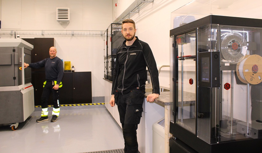 N Hansen málmprentunarbúnaður