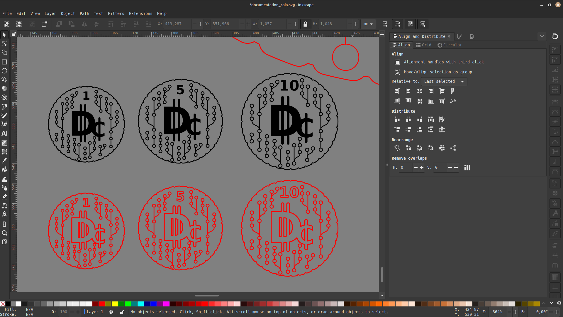 dc inkscape 1510